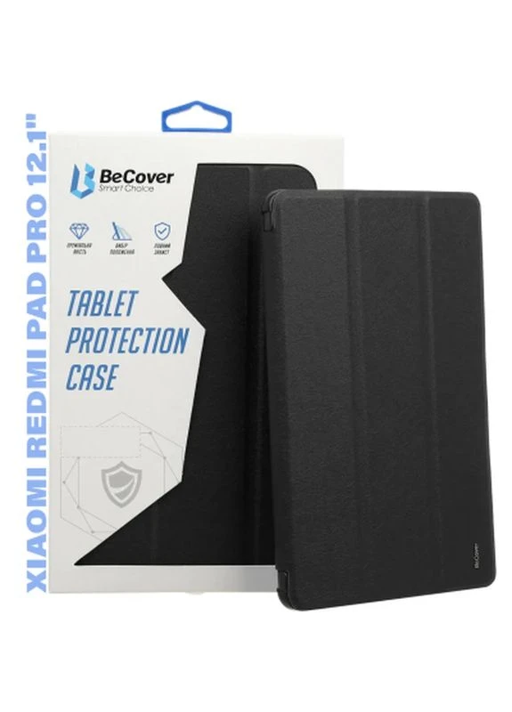 Чохол до планшета Flexible TPU Mate Xiaomi Redmi Pad Pro 12.1'' Black (711588) BeCover (399160056)