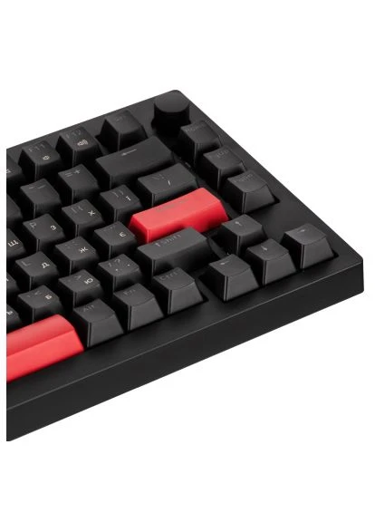 Клавіатура (X4-A3-UA) Lemokey Keychron X4 Brown Red LED USB Black (379176437)
