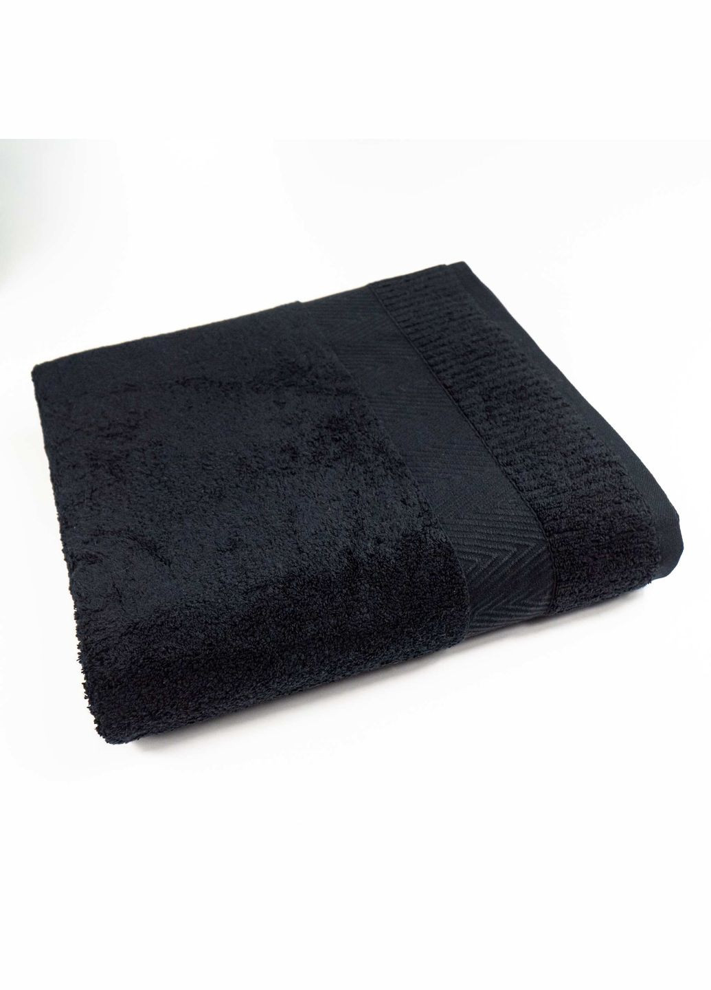 GM Textile набор махровых полотенец зеро твист бордюр 3шт 50x90см, 50x90см, 70x140см 550г/м2 () черный производство -
