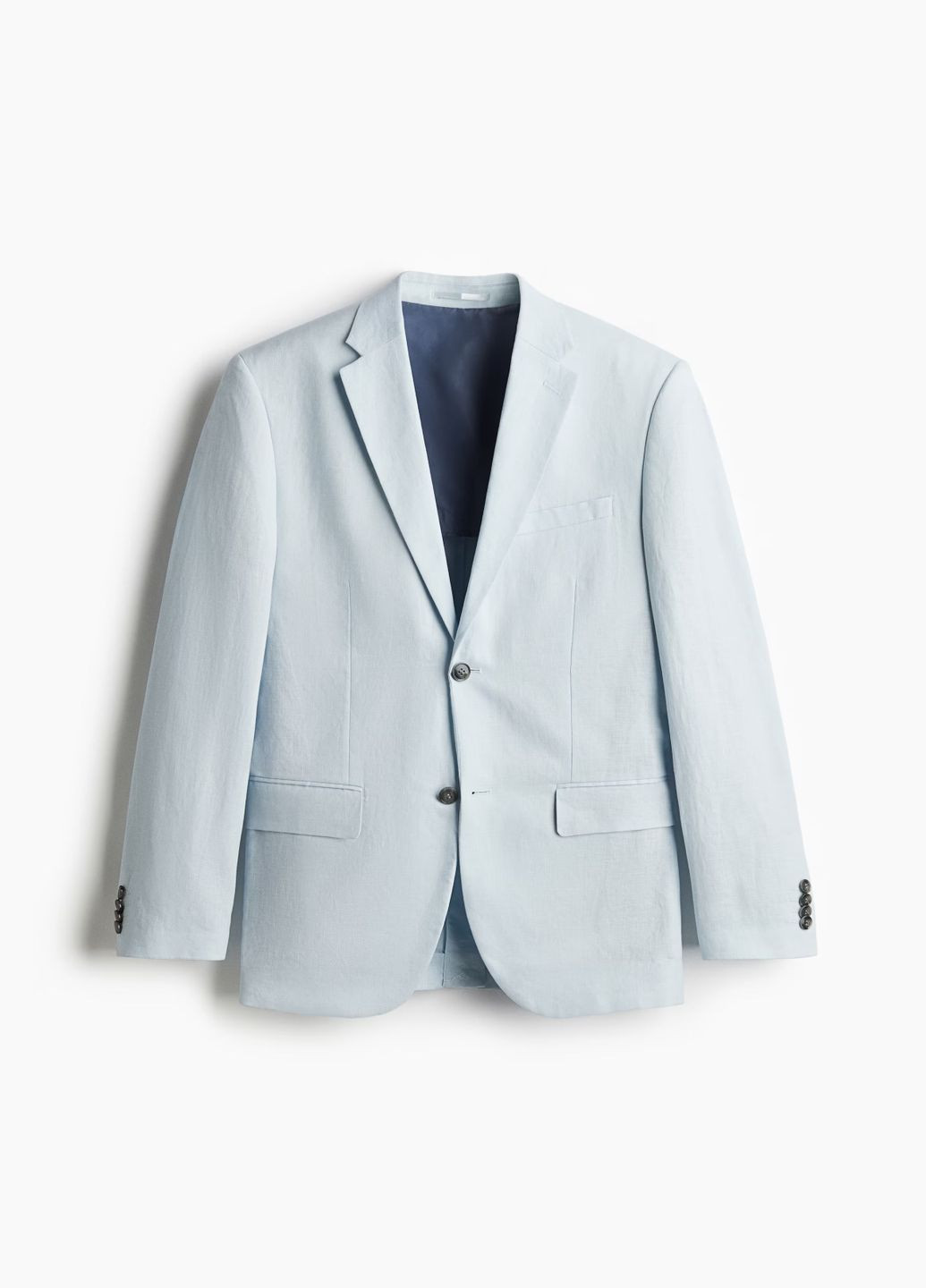 Піджак із льону slim fit H&M (336494302)