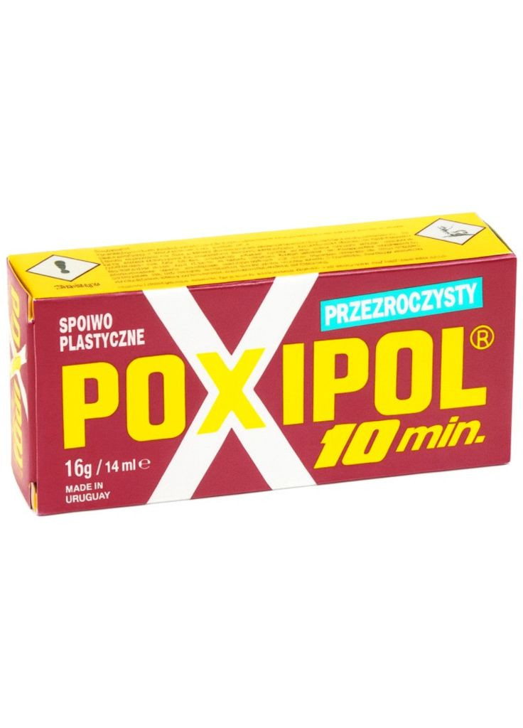 Клей эпоксидный 10мин 16г (Красная упаковка) Poxipol (363969658)