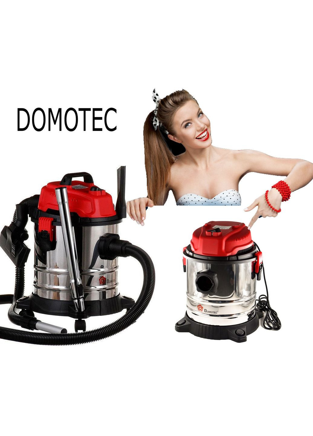 Будівельний пилосос 4в1 22000W Domotec (297443506)