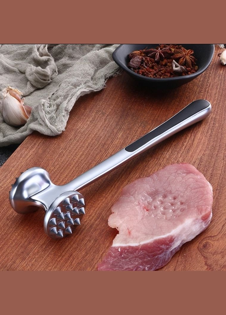 Молоток для відбивання м'яса 24*6*4.5 см з цинкового сплаву Kamille (303209505)