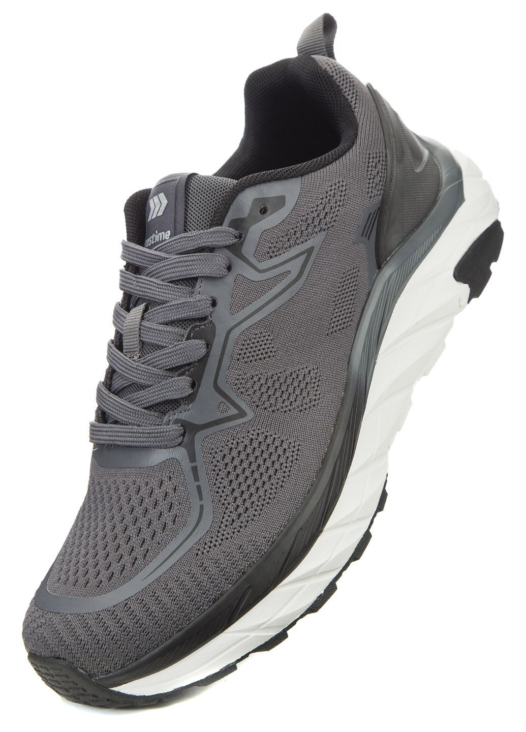 Серые всесезонные кроссовки мужские Restime