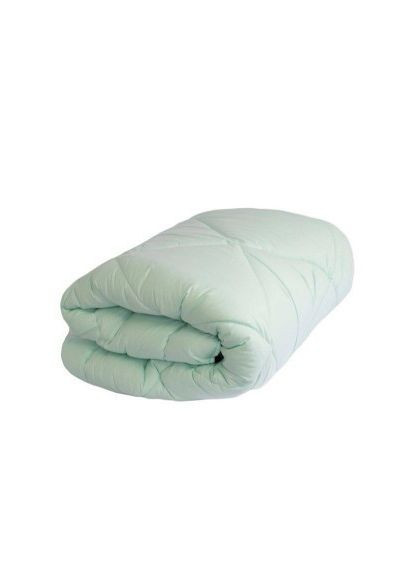 Одеяло закрытое однотонное холлофайбер (Микрофибра) Полуторное 150х210 44805 Moda (365963743)