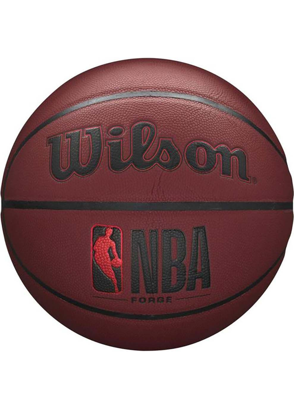 Мяч баскетбольный NBA FORGE BSKT CRIMSON red size 7 Wilson (367591199)