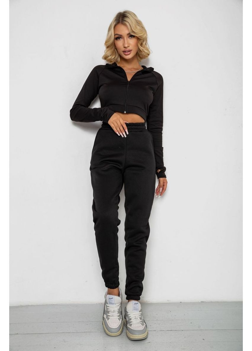 Черные спортивные демисезонные брюки Sport Line