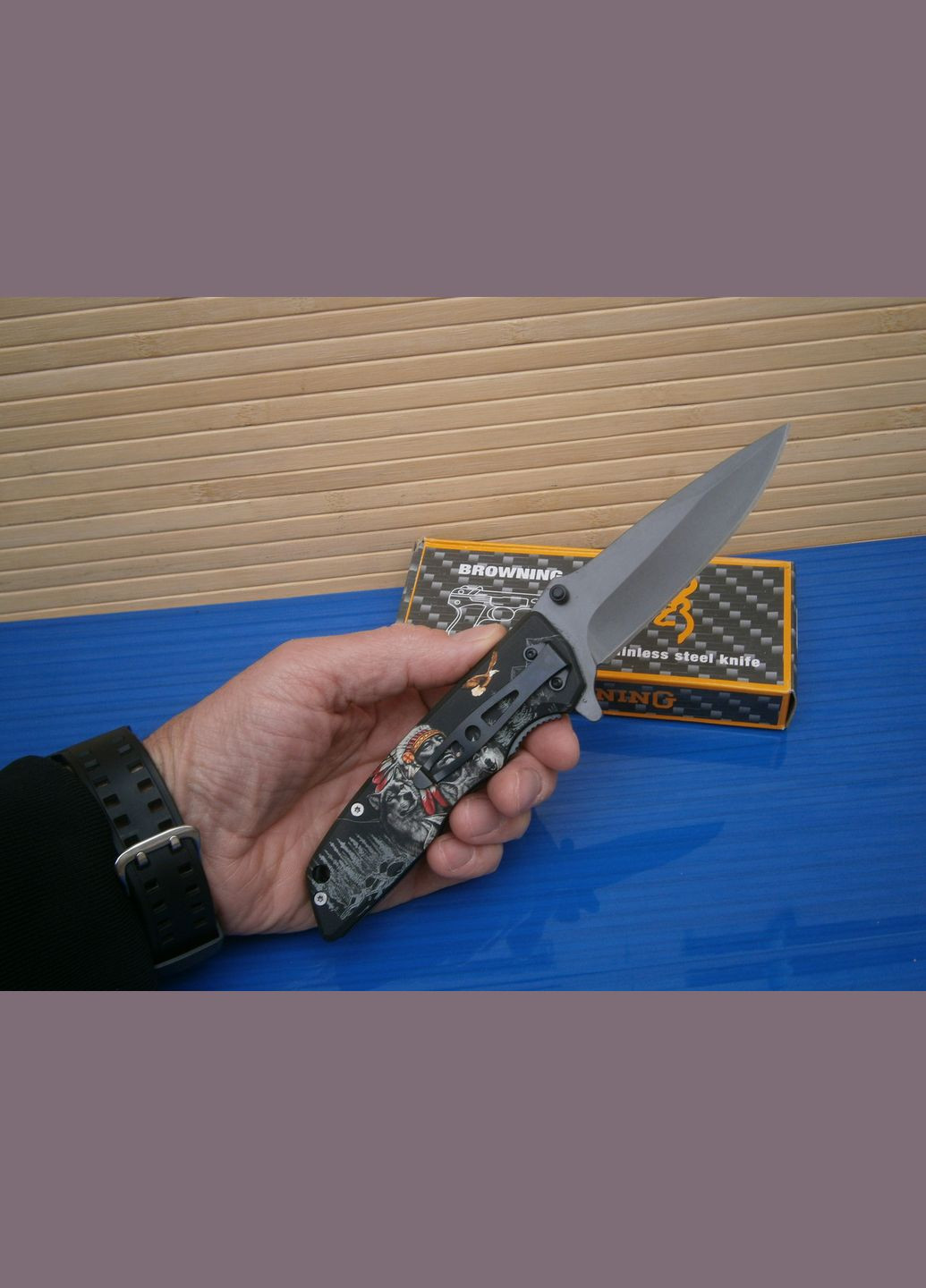 Indian A 542 складной 23 см Brawning (302450633)