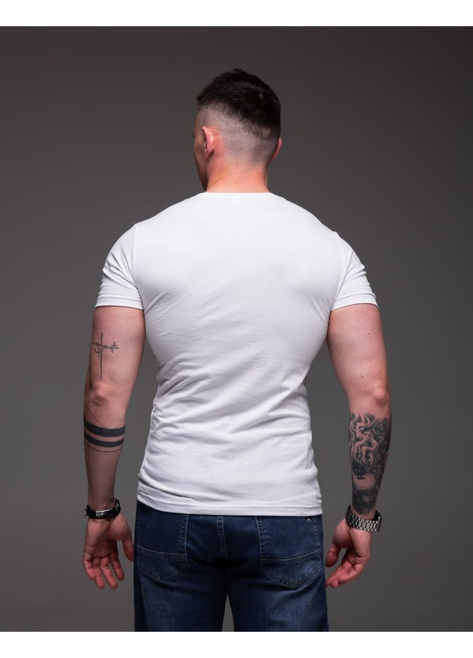 Белая футболка хлопок 100% No Brand