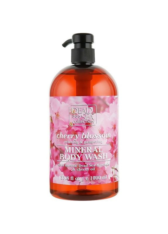 Гель для душу Cherry Blossom Body Wash з ароматом вишневих квітів, 1000 мл Dead Sea Collection (328396032)