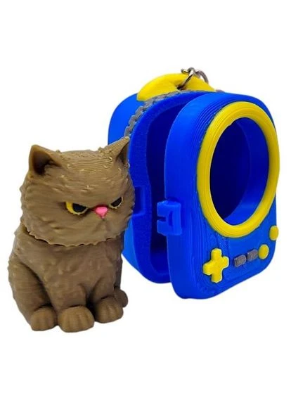 Брелок 3d печать "Кот в портфеле" ( ) MIC (397061619)