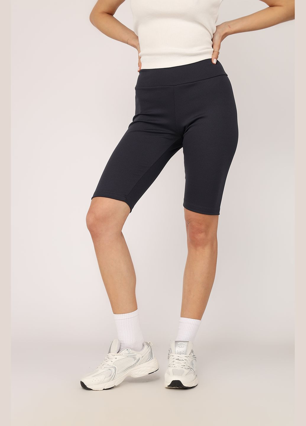 Шорти спортивні жіночі колір синій CB-00276525 Yuki (333801881)