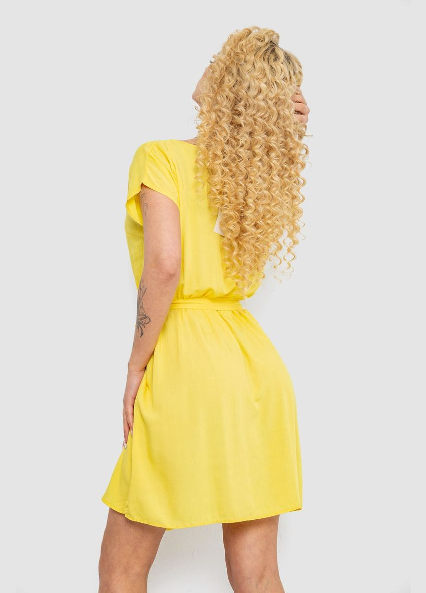 Жовтий повсякденний сукня однотонна Sport Line однотонна