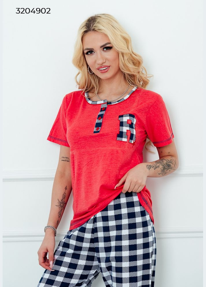 Прозрачный женский комплект футболки и бриджи. Dalmina