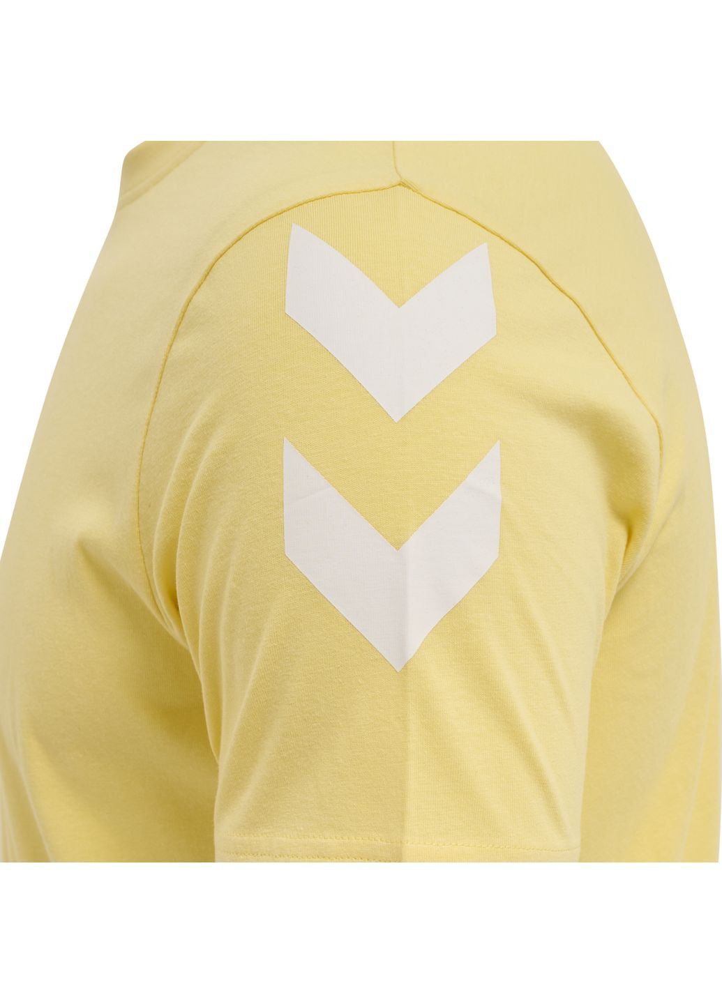 Желтая футболка с логотипом для мужчины 212570 Hummel