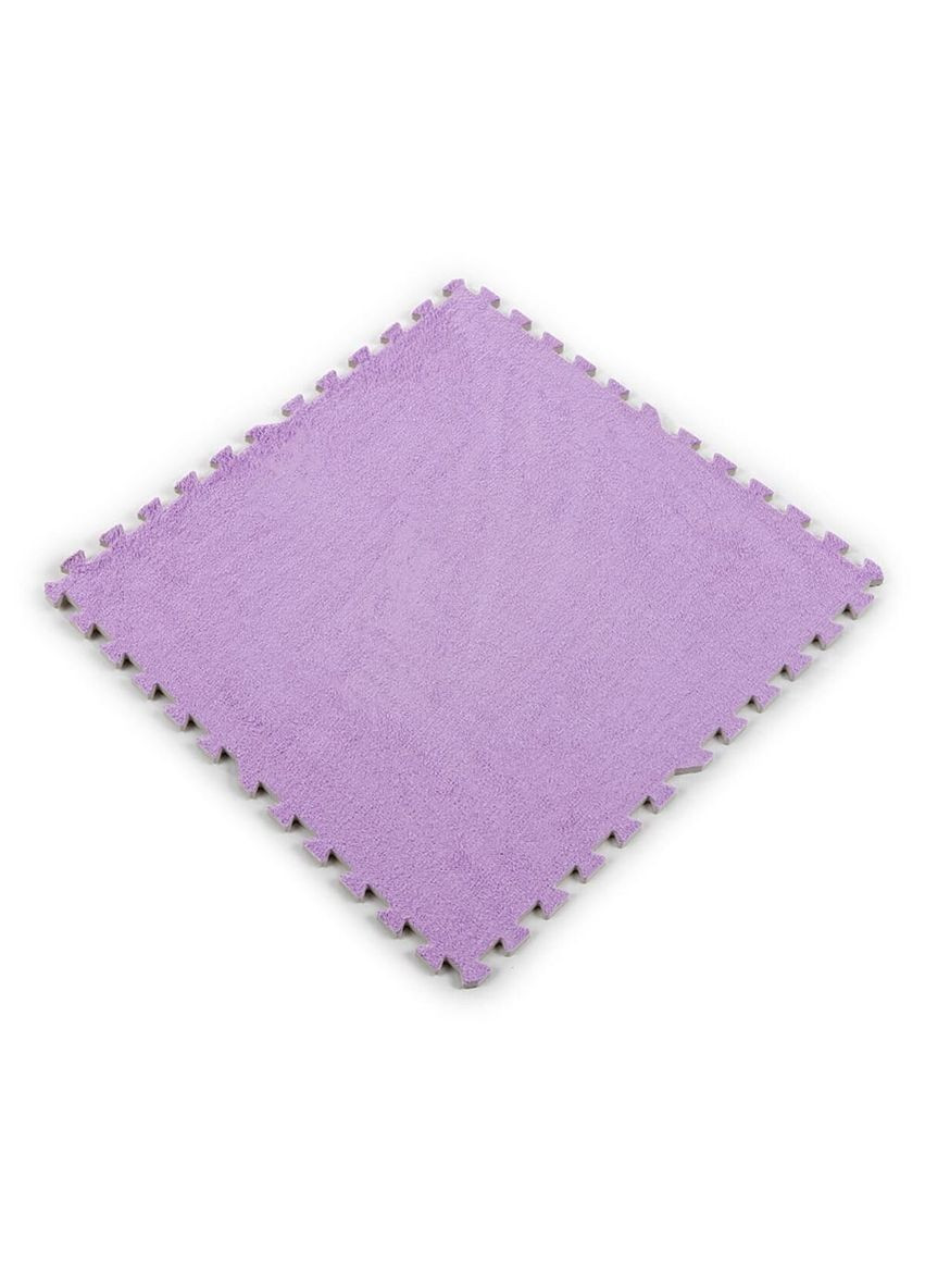 Підлога-пазл плюшевий ФІОЛЕТОВИЙ 60*60*1cm (D) SW-00002087 Sticker Wall (315790844)