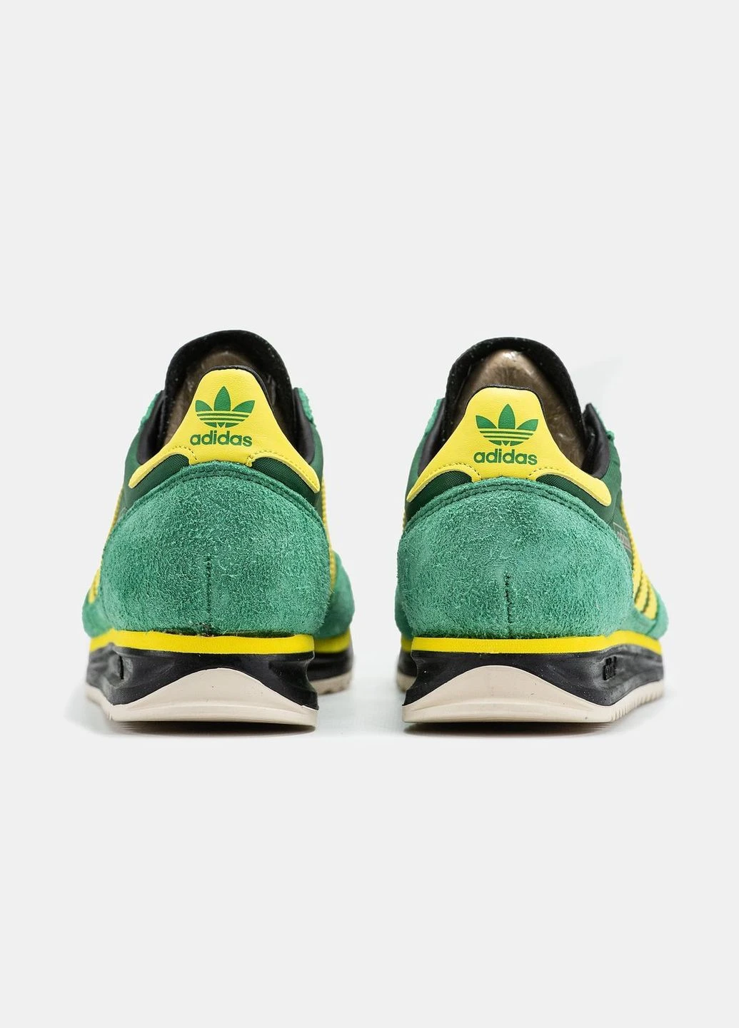 Зеленые демисезонные кроссовки мужские adidas No Brand SL '72
