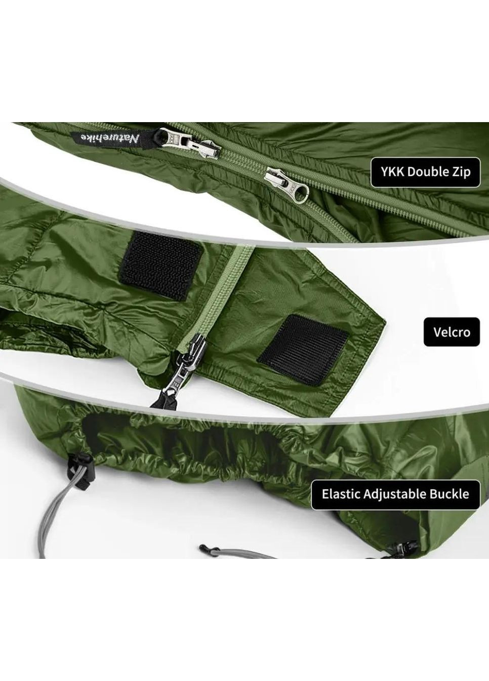 Спальный мешок Down CWM400 CNK2300SD013 Green Naturehike (360856922)