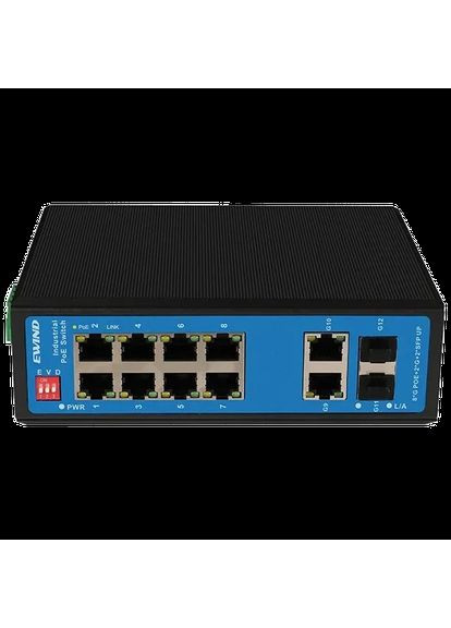 Коммутатор 12 портов неуправляемый EW-PIS1812-8GE Ewind (372817214)
