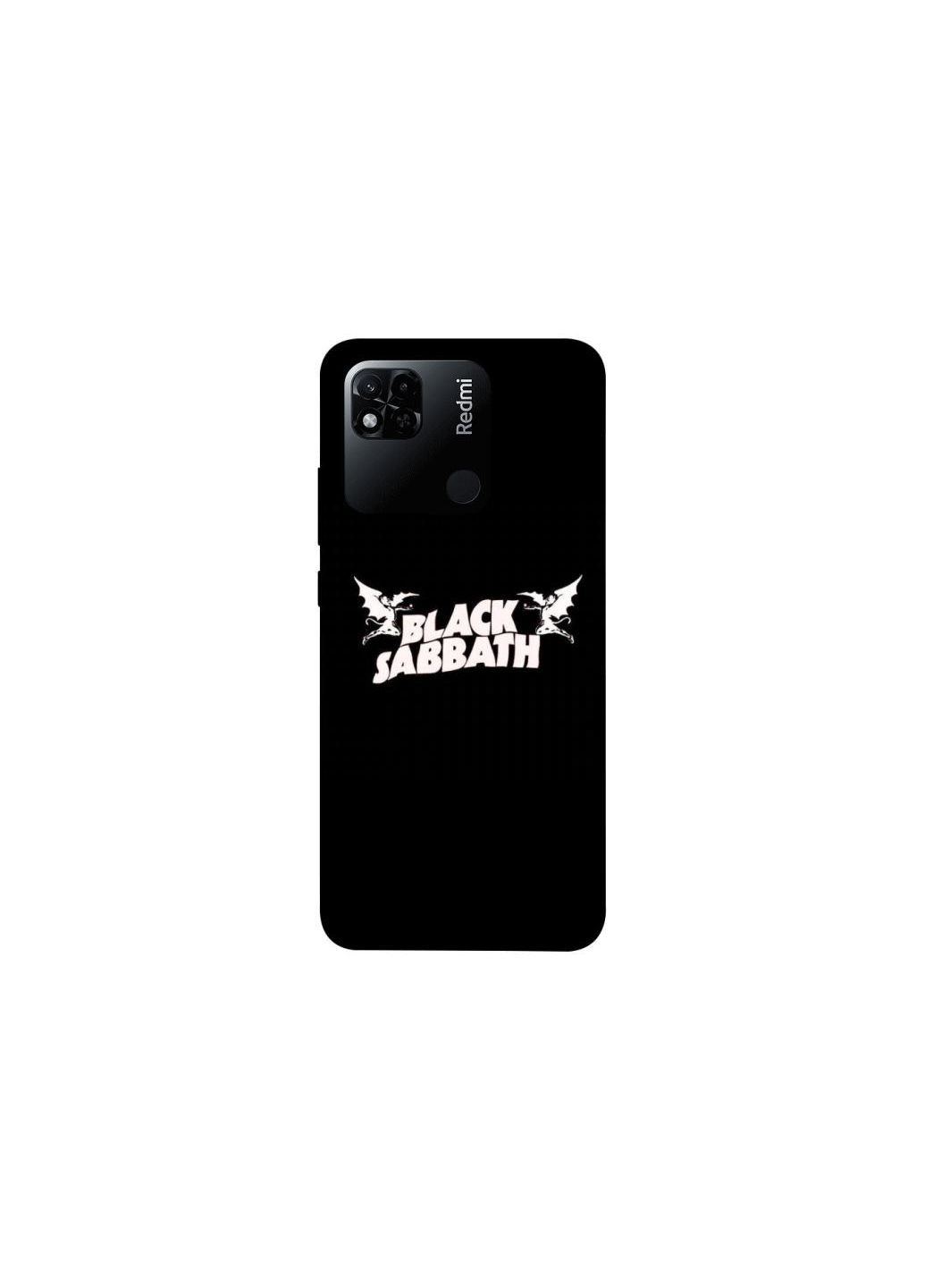 Чохол на Xiaomi Redmi 10A Black Sabbath logo ver.2 Frontalka (361088706)