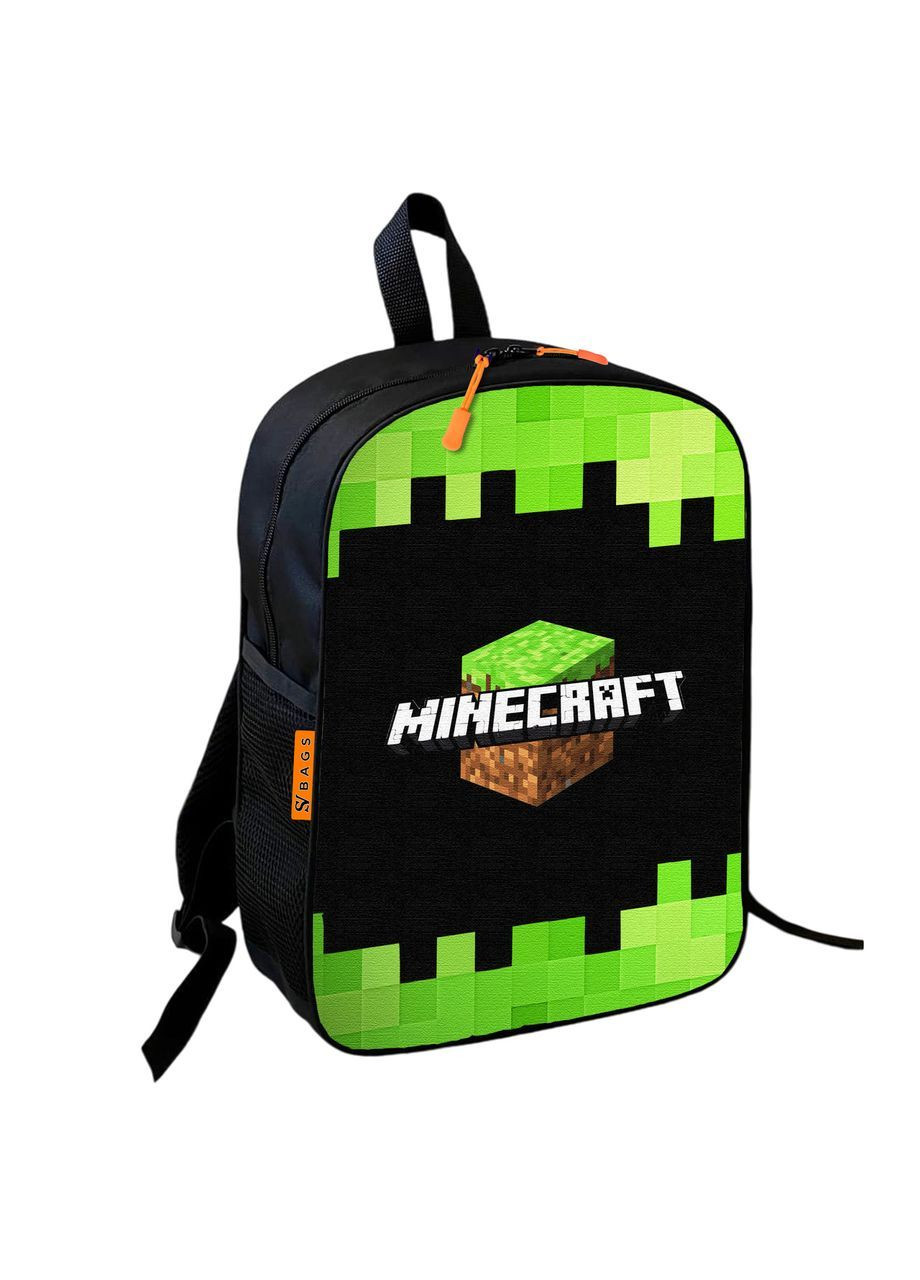 Рюкзак дитячий Кріпер Minecraft 36х27х13 см Різнокольоровий (00583) No Brand (371121433)