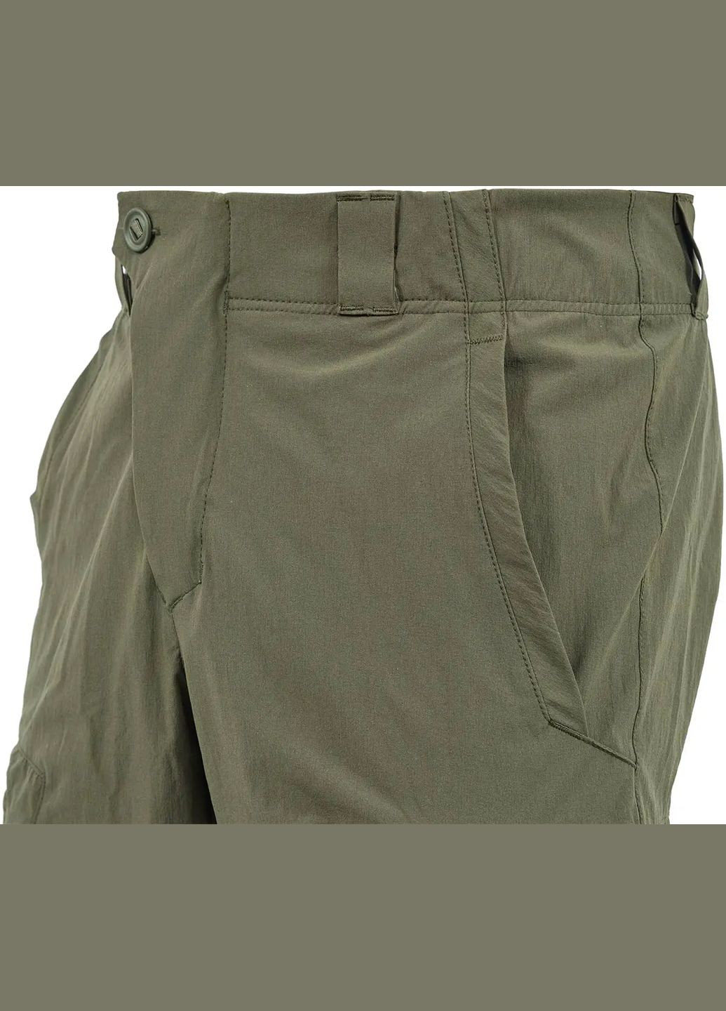 Зеленые демисезонные брюки No Brand