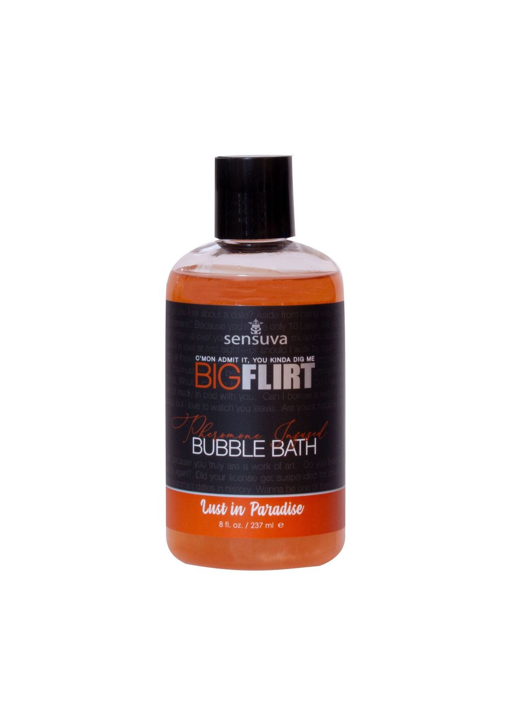 Піна для ванни Big Flirt Pheromone Bubble Bath – Lust in Paradise (237 мл) Sensuva (297572810)