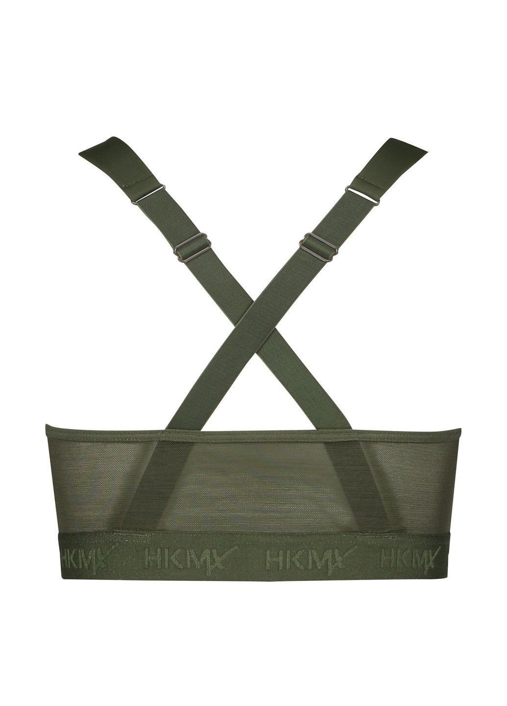 Хаки топ, бюстгальтер Hunkemoller без косточек Hunkenmoller (367195311)