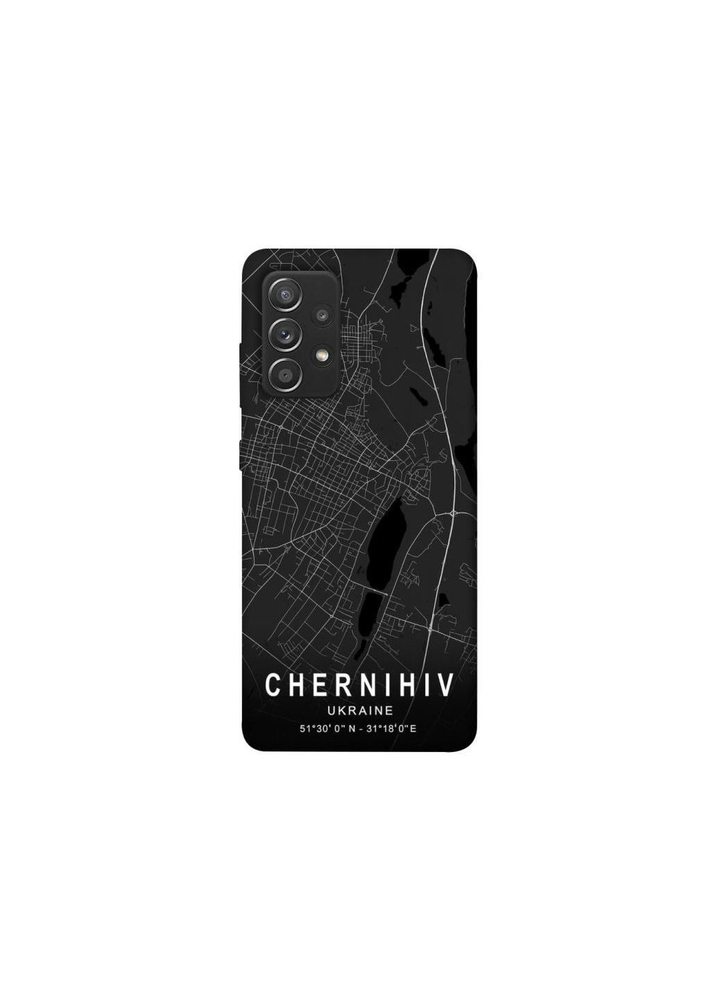Чохол на Samsung Galaxy A52 4G / A52 5G Chernihiv map Frontalka (365306979)