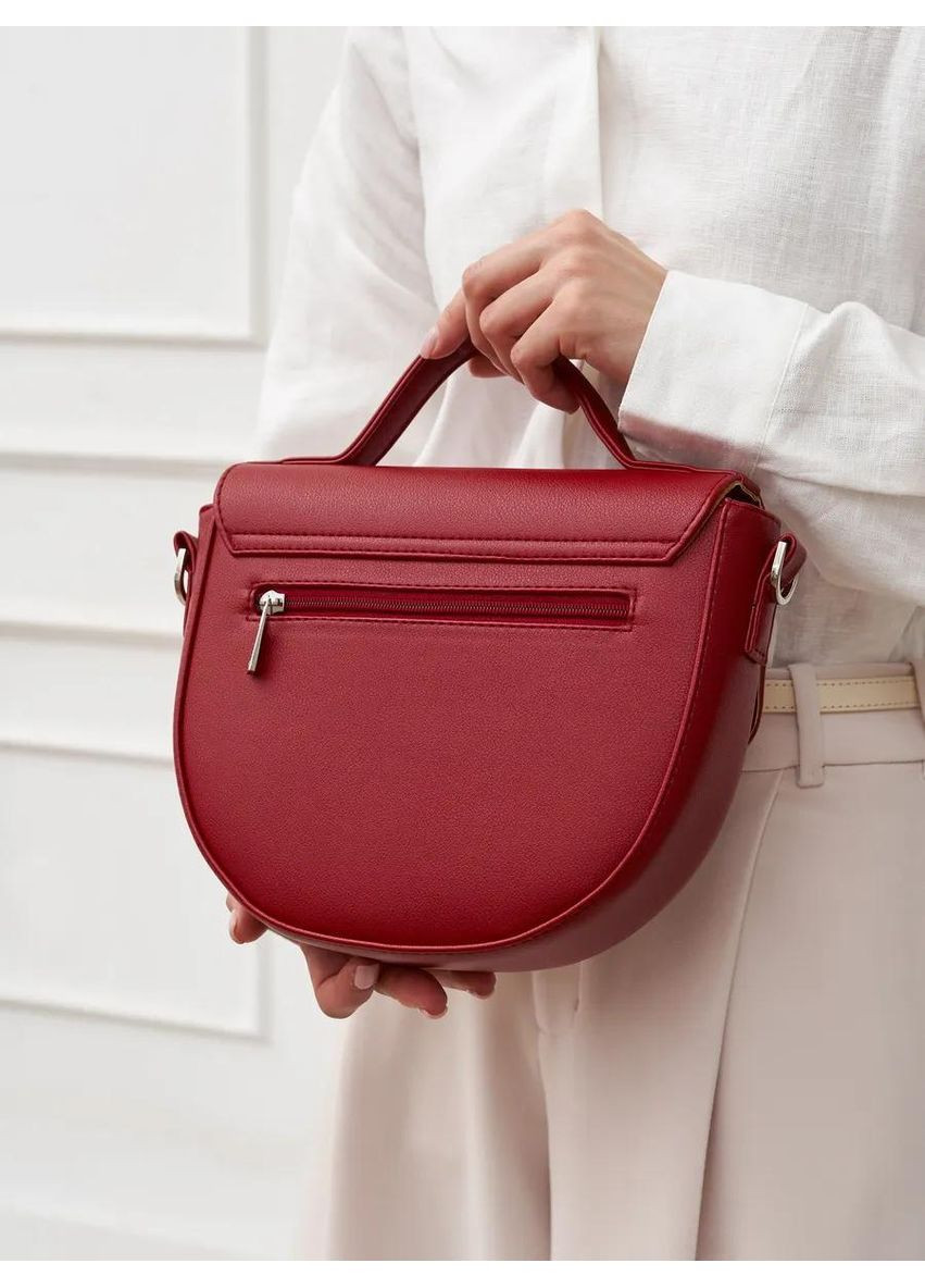 Жіноча класична сумка 10627 крос-боді на широкому ремінці No Brand (366871953)