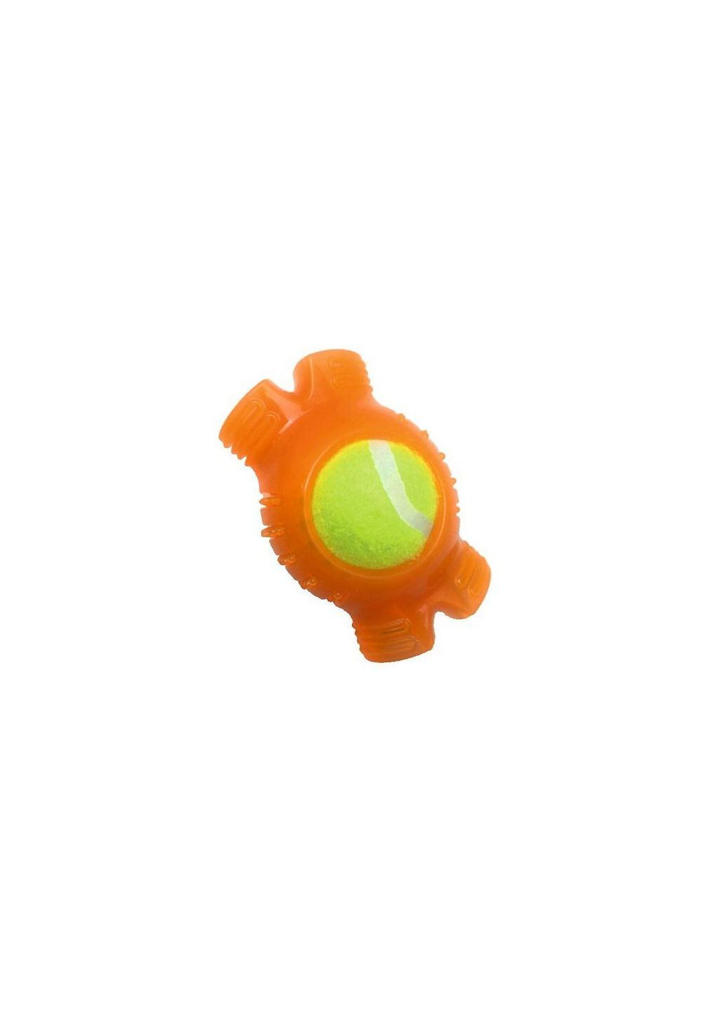 Іграшка для собак вибуховий тенісний м'яч 12,4 х 8,3 х 6,4 см C6098271 Croci (269341535)