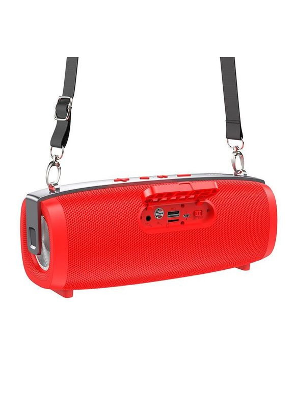Беспроводная колонка с микрофоном BS55 Gallant outdoor TWS BT speaker красная Hoco (277634647)