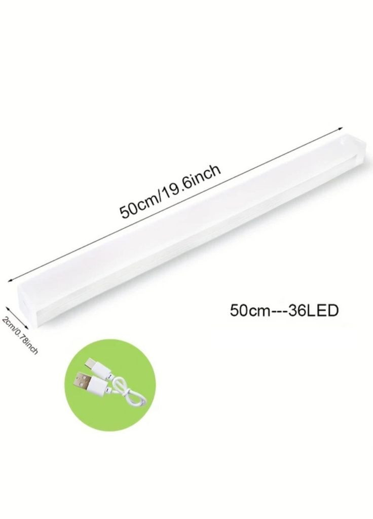 LED светильник с датчиком движения и датчиком день/ночь 50 см China (345751294)