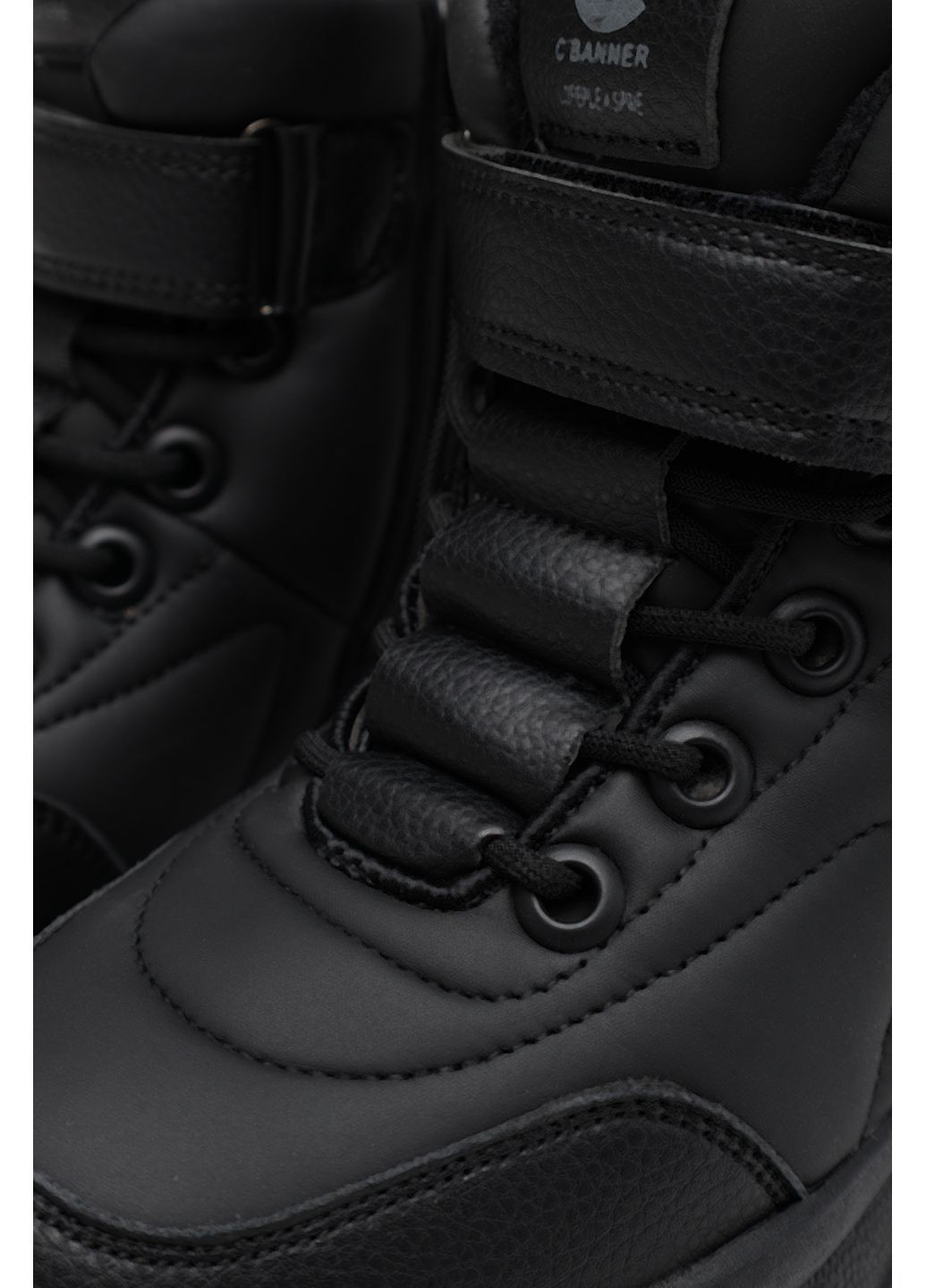 Черные зимние ботинки для девочки цвет черный cb-00279581 Yuki