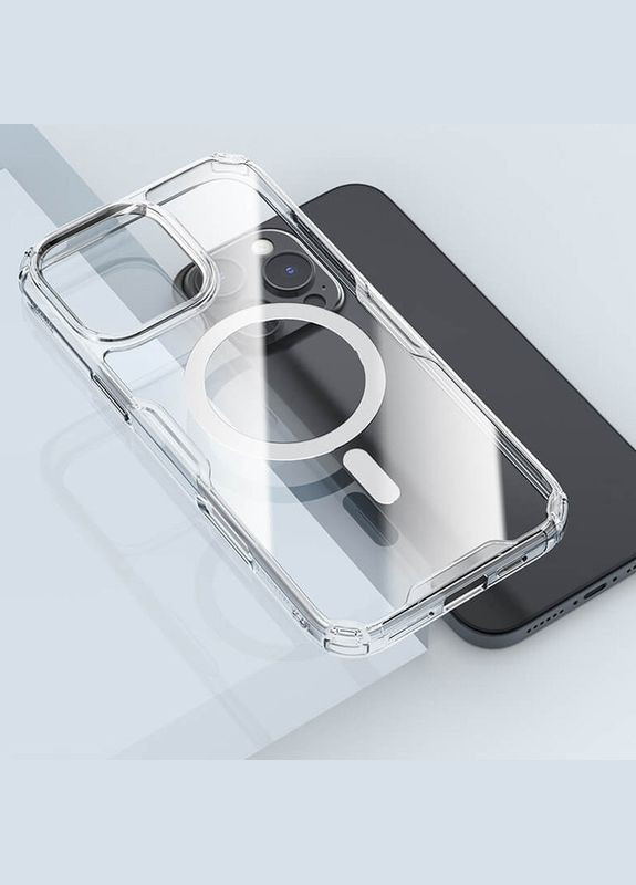 Чохол на Apple iPhone 16 Pro / для айфон 16 про з функцією магсейф MagSafe Безбарвний ( ) Nillkin (360636958)