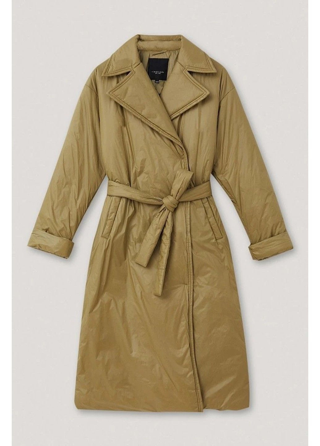 Оливкова (хакі) демісезонна пальто fab11068-534 Finn Flare