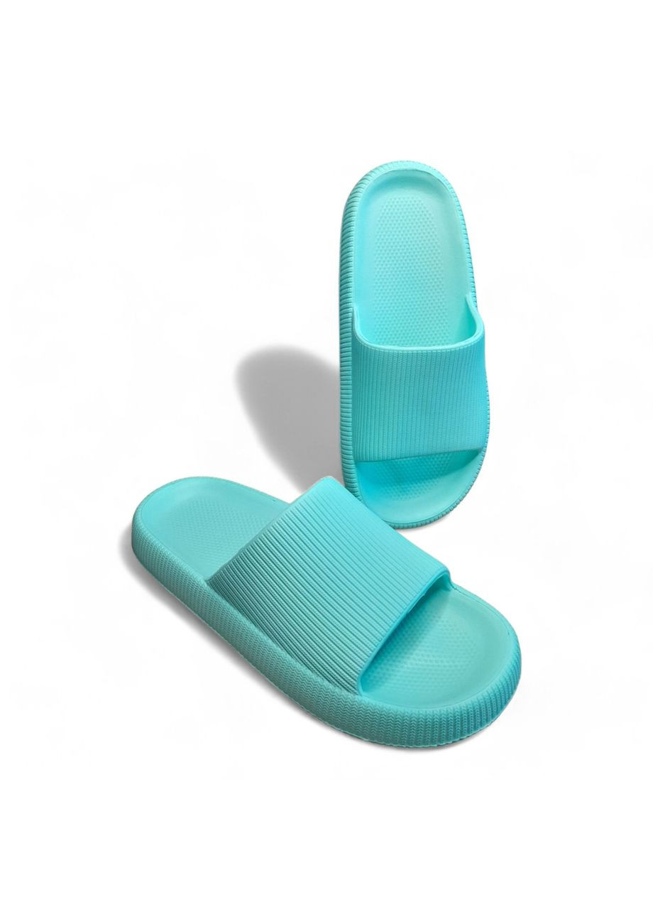 Мятные женские шлепанцы крок размер 41 (26 см) сливового цвета Krok