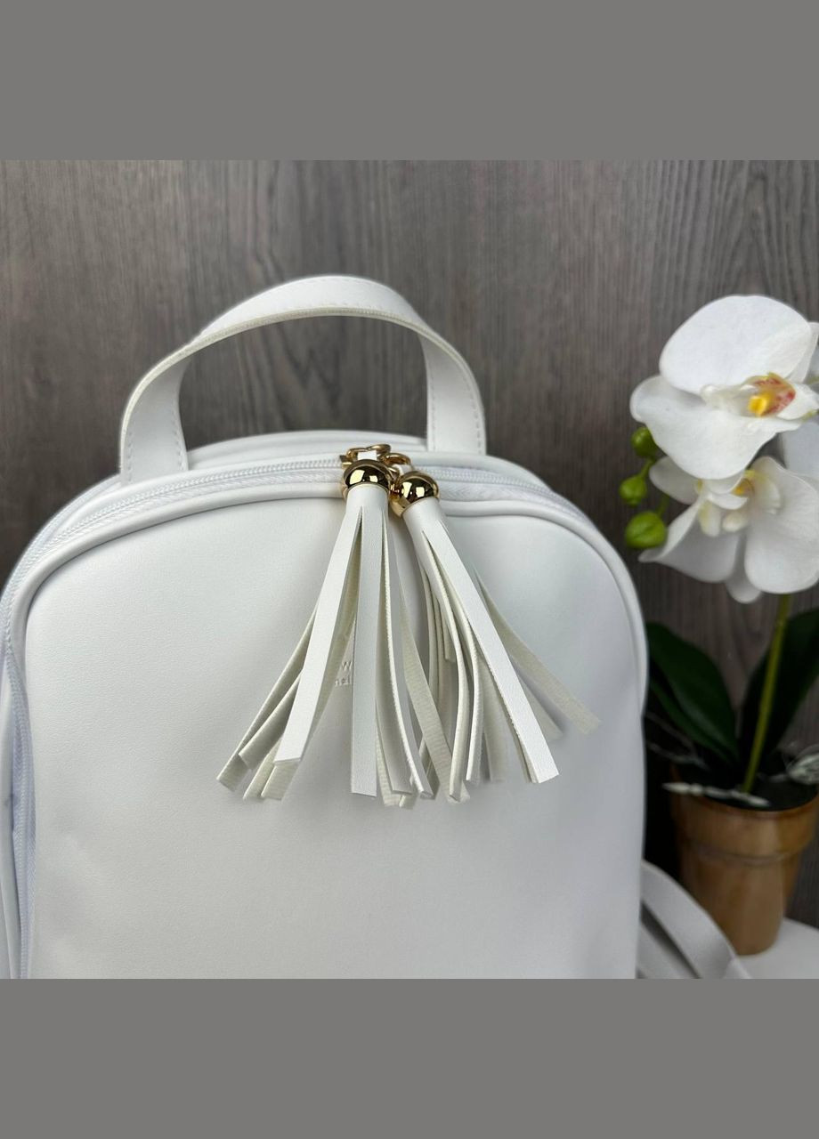 Міський Жіночий рюкзак сумка 2 в 1 з віночком Фіолетовий No Brand (301083296)