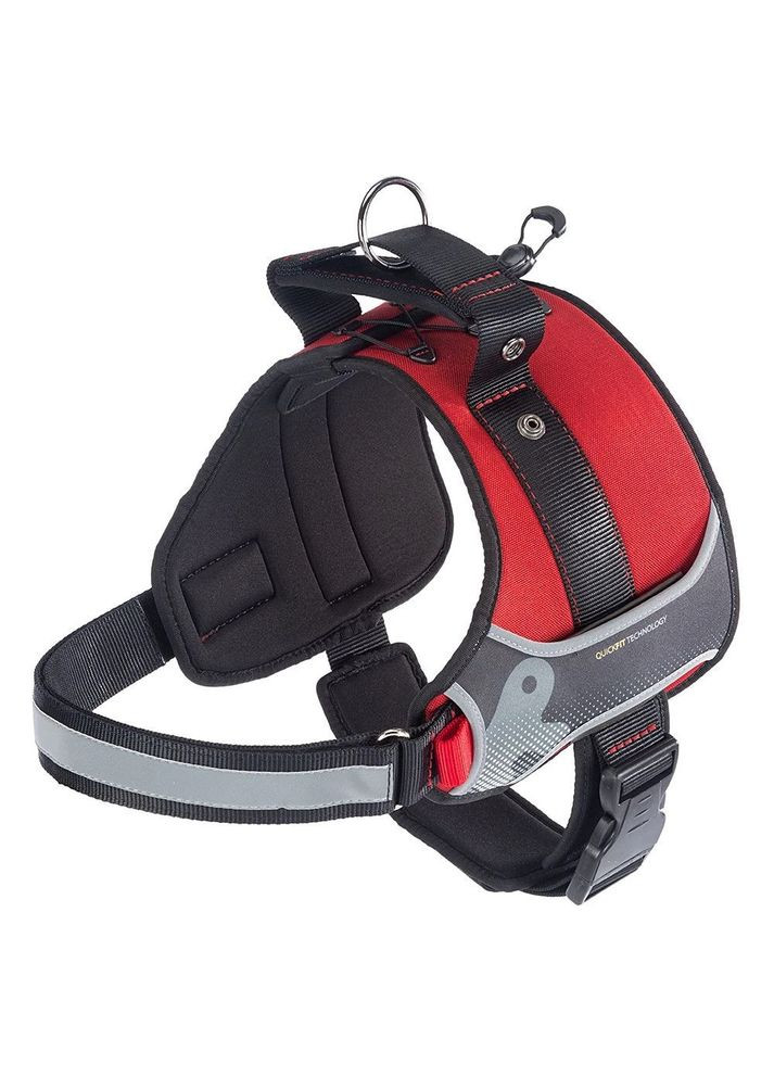 Нагрудная шлейка из высокопрозрачного нейлона Hercules Р (Ферпласт Геркулес П) XL A: 57 la 71 см - B: 80 que 102 см, красный Ferplast (315341000)