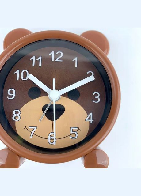 Часыбудильник в форме медведя Constantplanet 5188S коричневый No Brand (316513687)