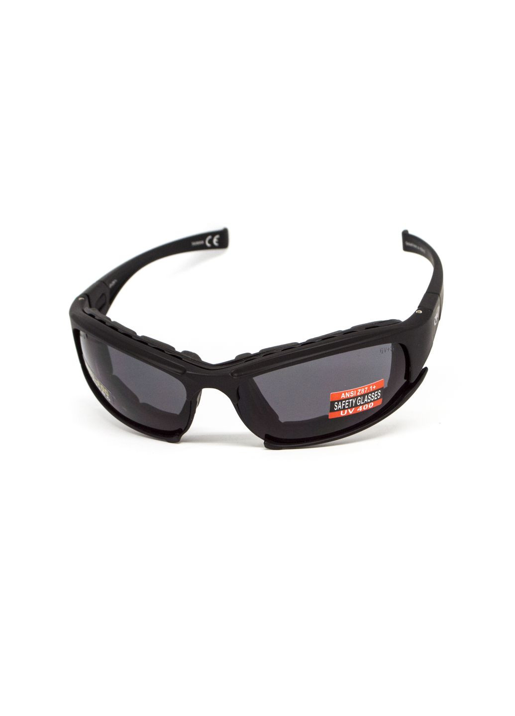 Очки защитные с уплотнителем Assault (gray) Anti-Fog, серые Global Vision (319705332)