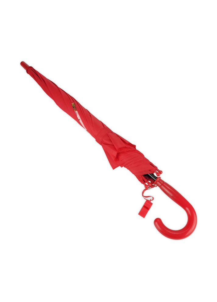 Зонт детский со свистком красный с принтом полуавтомат 95 см 8 спиц 053 No Brand (272149333)