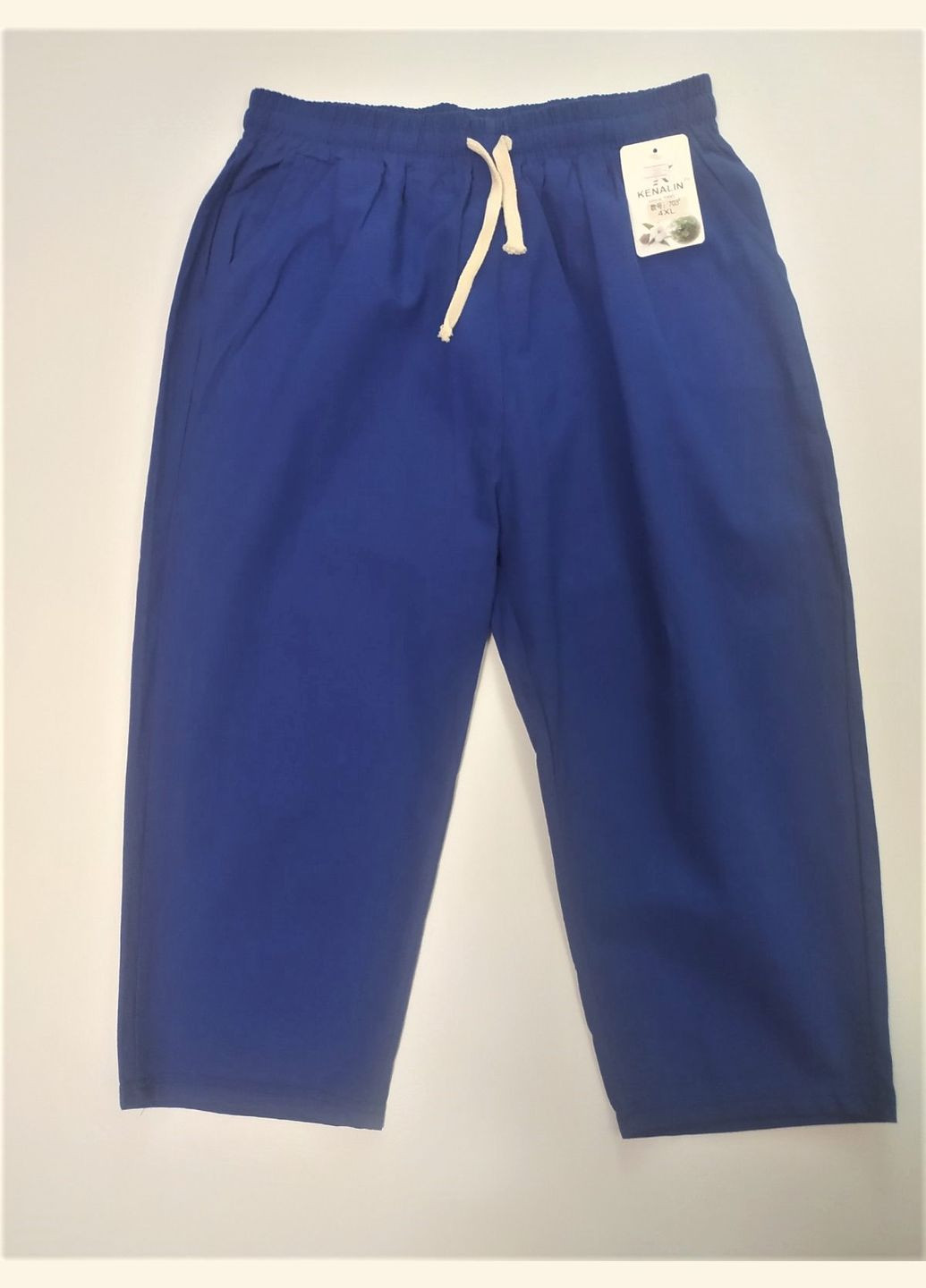 Хлопковые женские капри коричневые размер 48-50 Kenalin (351897439)