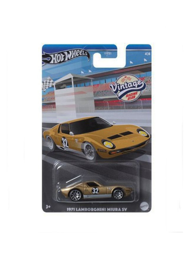 Тематическая машинка "Винтажные гоночные" цвет разноцветный CB-00245012 Hot Wheels (314887943)