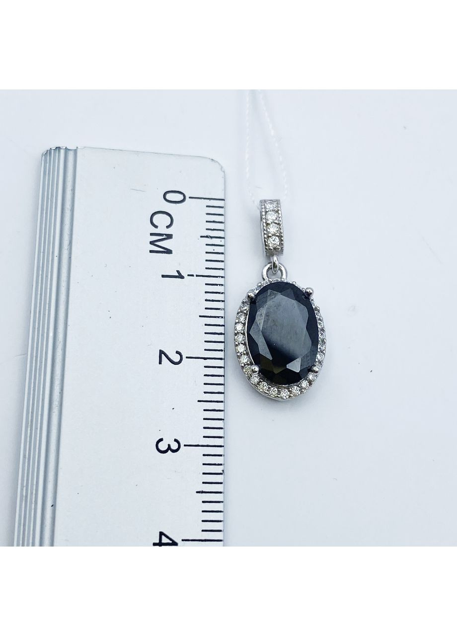 Кулон срібний з кубічним цирконієм 2,47 г No Brand (369736949)