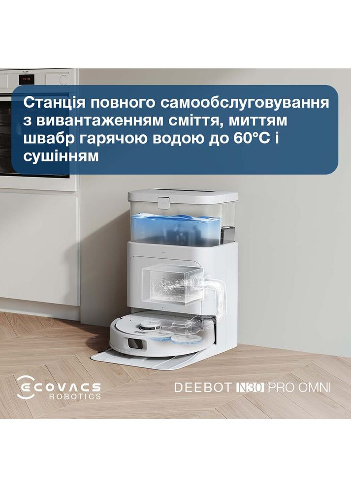 Робот-пилосос N30 PRO YDLX11-1 White Ecovacs (322617972)