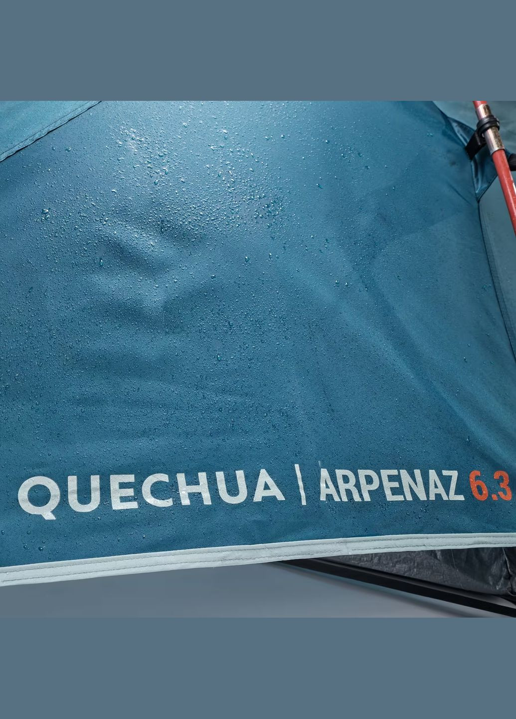 Туристическая Палатка с Тамбуром Шестиместная Трехкомнатная ARPENAZ FRESH&BLACK 6.3 Водонепроницаемая Quechua (335052903)