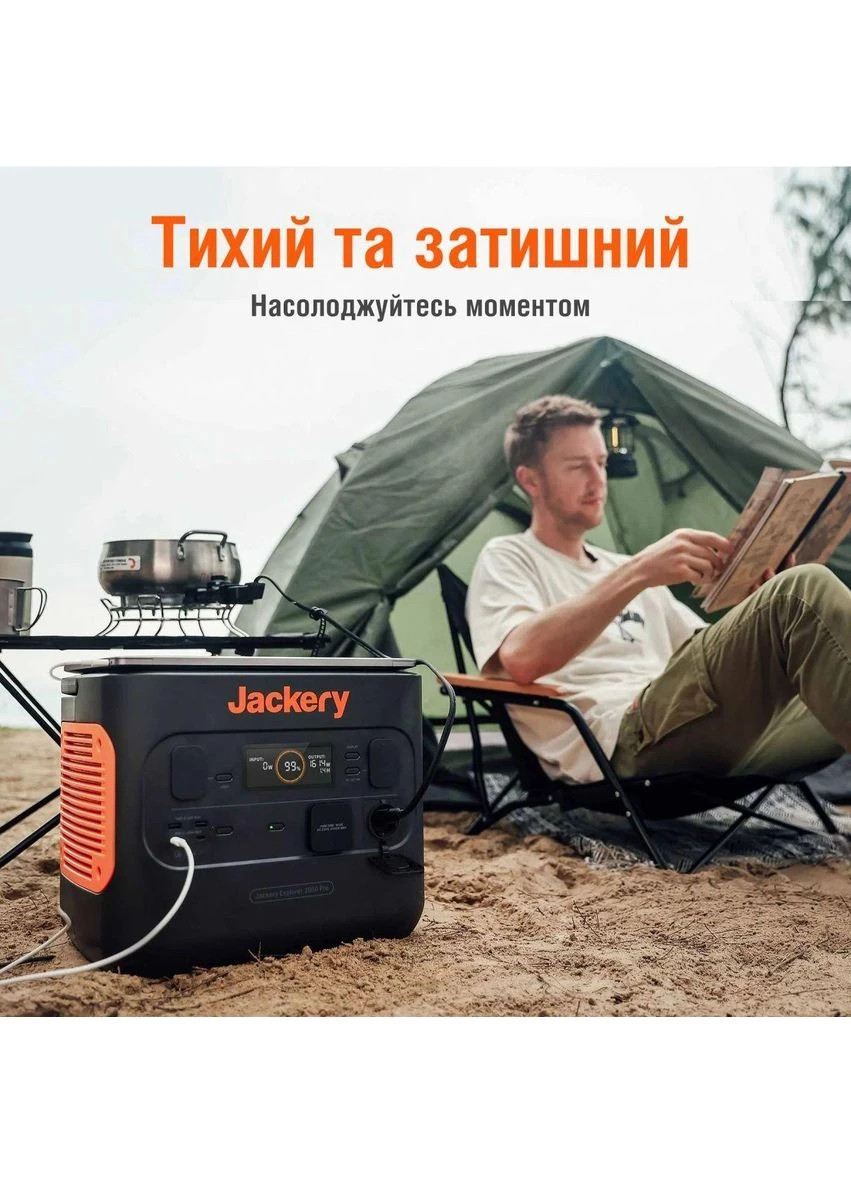 Зарядна станція портативна для будинку котлів гаджетів Explorer 2000 Pro Jackery (379464662)