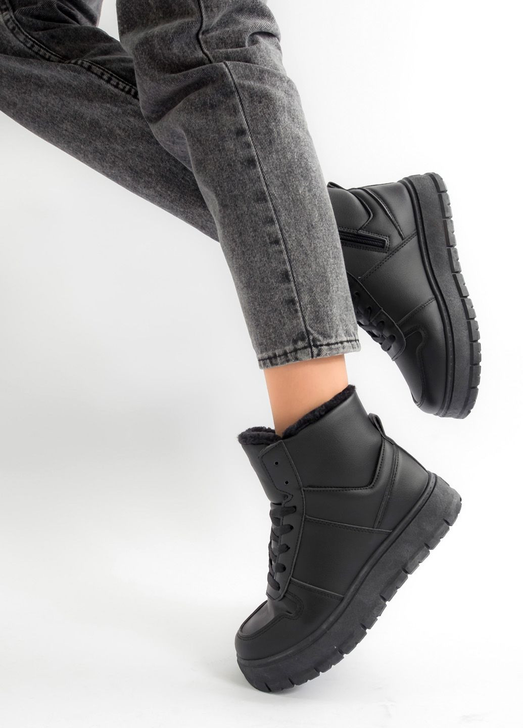 Кросівки жіночі Stilli чорні зими (311506069)