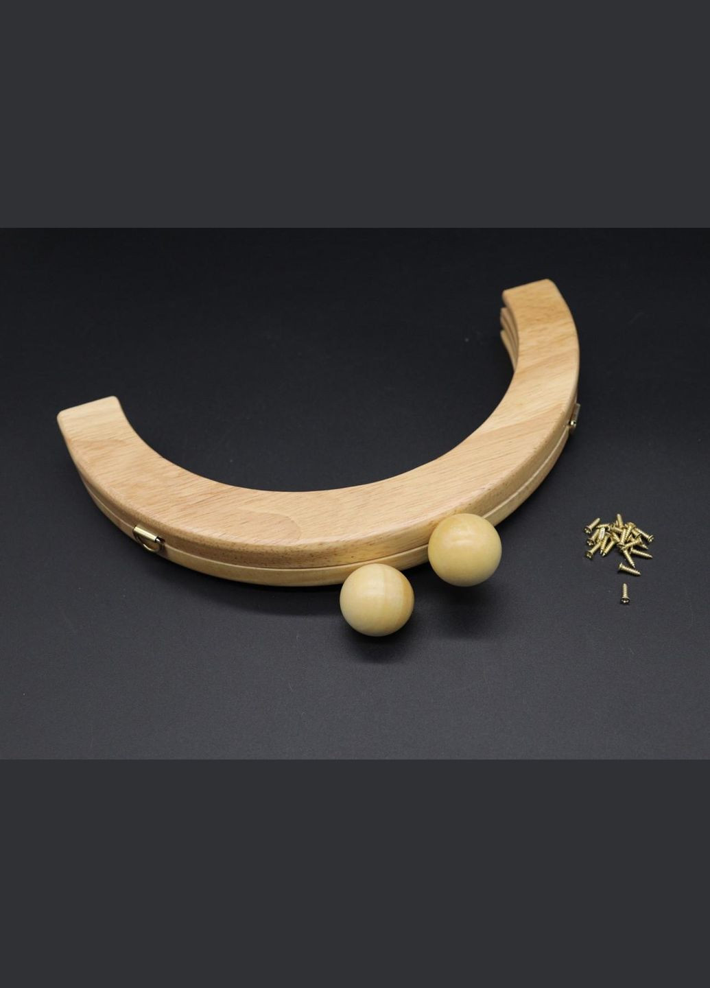 Фермуар деревянный. Цвет "светлое дерево". 21см HM furnitura (330606603)